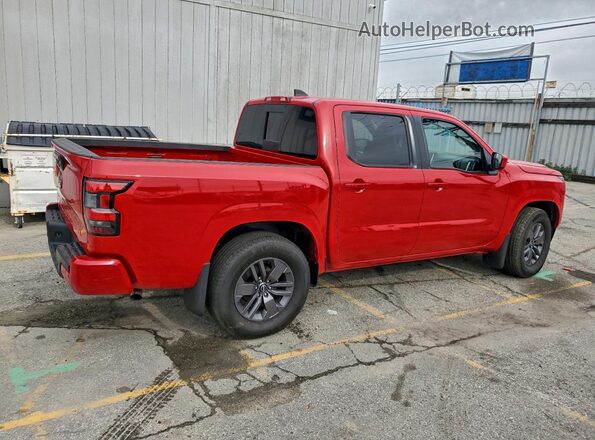 1N6ED1EJ2SN640408 2025 NISSAN FRONTIER Red Przód prawy