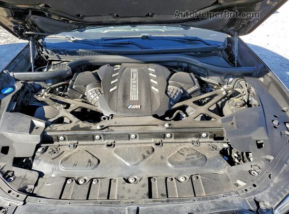 5YMCY0C05M9F21793 2021 BMW X6 Black Widok naklejki z numerem VIN