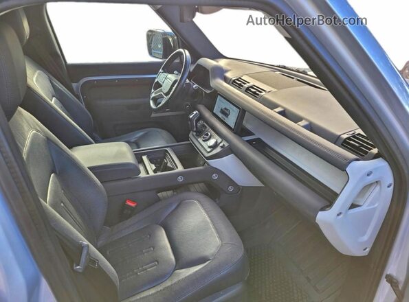 SALEPERU0M2041722 2021 LAND ROVER DEFENDER Silver Vista trasera