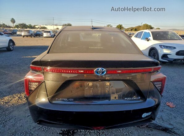 JTDBVRBD5GA000398 2016 TOYOTA MIRAI Black Սալոնի դիմացի տեսք