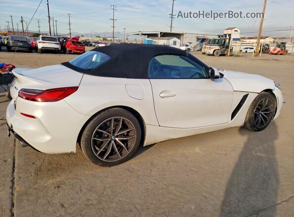 WBAHF3C05NWX77919 2022 BMW Z4 White Передня права чверть