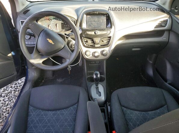 KL8CB6SA6NC037066 2022 CHEVROLET SPARK Blue ხელსაწყოთა პანელის ხედი