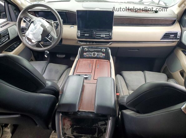 5LMJJ3LGXPEL02008 2023 LINCOLN NAVIGATOR Charcoal ხელსაწყოთა პანელის ხედი
