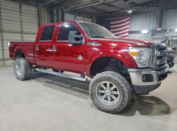 1FT7W2BT1GEB23321 2016 FORD F250 Red 