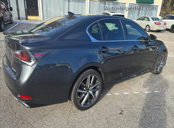 JTHBZ1BL5KA018064 2019 LEXUS GS Gray Դիմացի տեսք