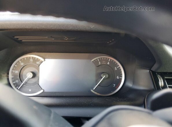 SALCT2FXXLH841763 2020 LAND ROVER DISCOVERY White Вид щитка приладів