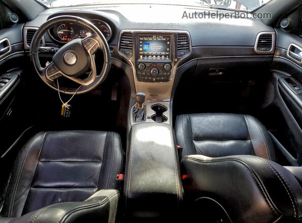 1C4RJFBG9HC734857 2017 JEEP GRAND CHER Черный Вид щитка приборов