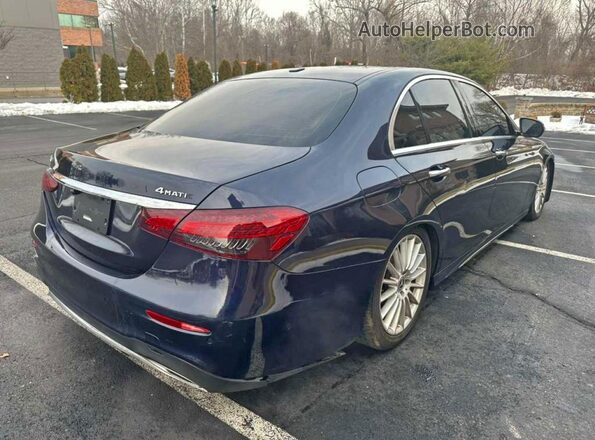 W1KZF8EB1MA994436 2021 MERCEDES-BENZ E-CLASS Blue წინა მარჯვენა