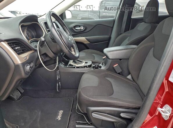 1C4PJLCB8HD233753 2017 JEEP GRAND CHER Red Widok deski rozdzielczej