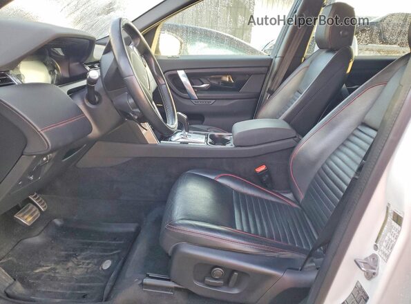 SALCT2FXXLH841763 2020 LAND ROVER DISCOVERY White Вид салону спереду