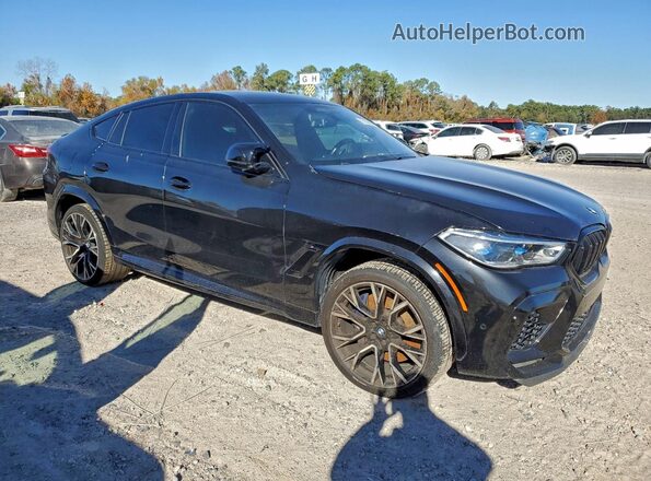 5YMCY0C05M9F21793 2021 BMW X6 Black Widok z przodu