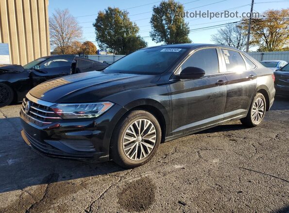 3VWCB7BU5KM192352 2019 VOLKSWAGEN JETTA Черный 