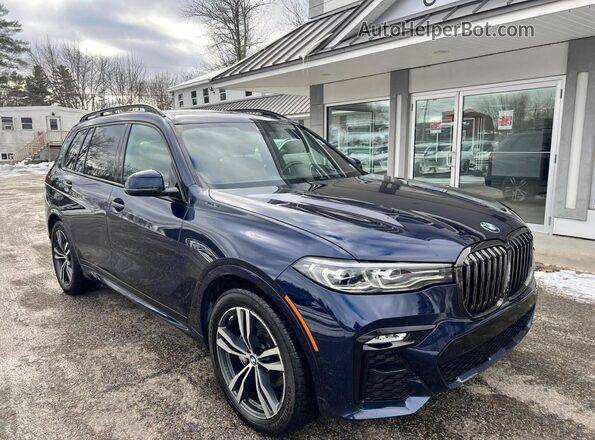 5UXCW2C06N9J79973 2022 BMW X7 Синий 