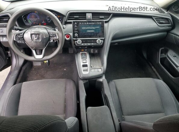 19XZE4F57NE003883 2022 HONDA INSIGHT Gray Вид щитка приладів
