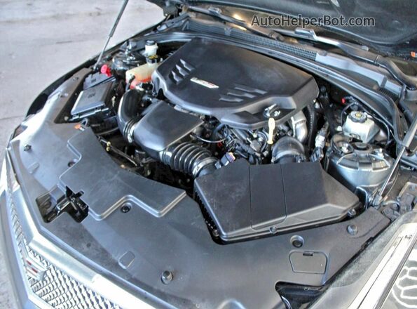1G6AN5RY2G0133402 2016 CADILLAC ATS-V Gray Вид панелі приладів