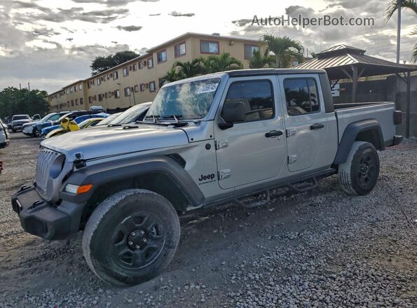1C6HJTAGXRL103569 2024 JEEP GLADIATOR Silver 