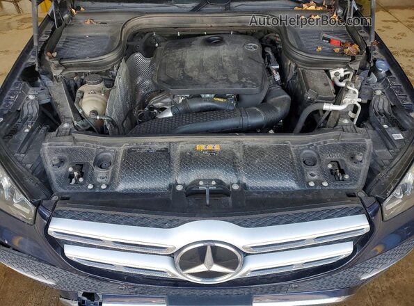 4JGFB4KB2LA007603 2020 MERCEDES-BENZ GLE-CLASS Blue Vista de la etiqueta del VIN
