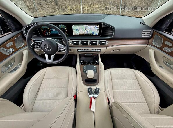 4JGFB4JB7NA598788 2022 MERCEDES-BENZ GLE-CLASS Blue Հետևի նստատեղերի տեսք