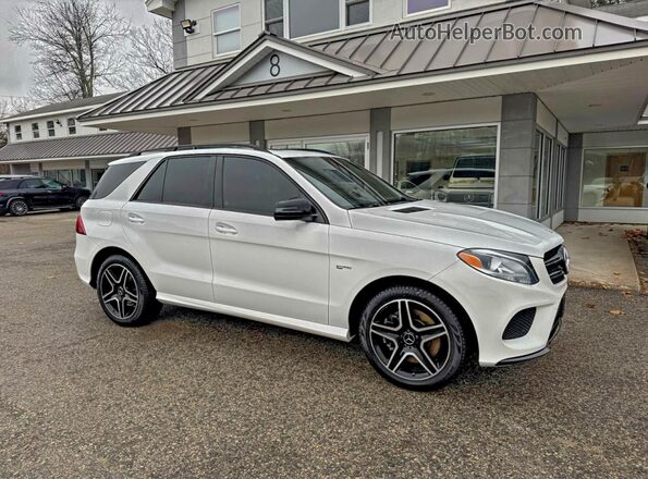 4JGDA6EB6JB072804 2018 MERCEDES-BENZ GLE Белый Задняя левая четверть