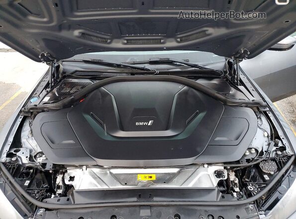 WBY73AW03PFP69875 2023 BMW I4 Gray ძრავის განყოფილების ხედი