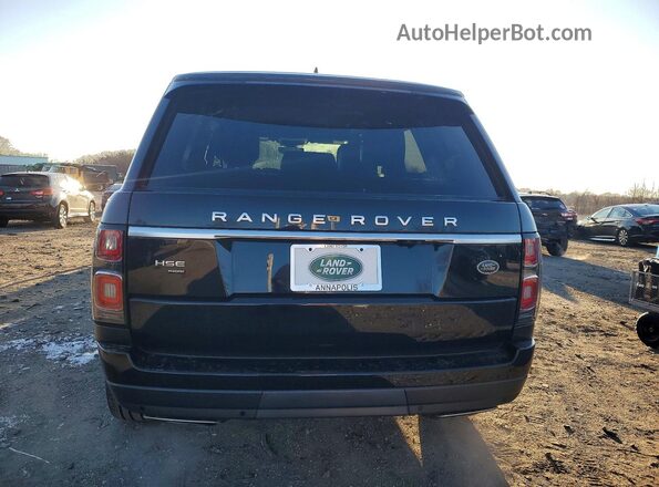 SALGS4RY5LA577056 2020 LAND ROVER RANGE ROVER Черный Вид салона спереди