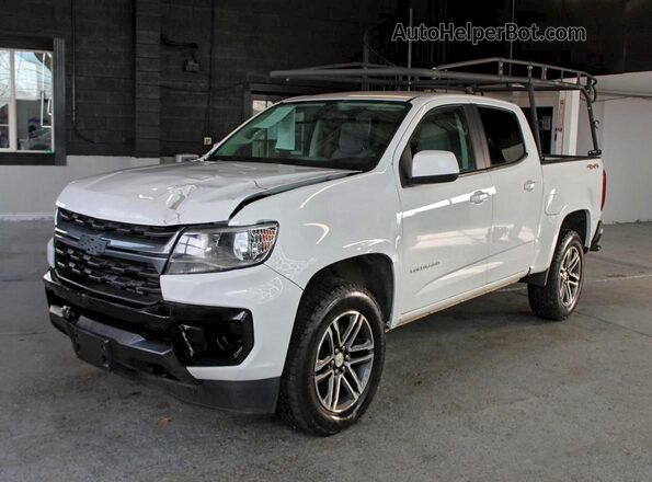 1GCGTBEN9M1100684 2021 CHEVROLET COLORADO White Задня права чверть