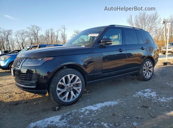 SALGS4RY5LA577056 2020 LAND ROVER RANGE ROVER Черный Задняя левая четверть