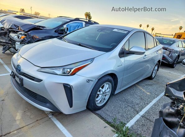 JTDKAMFU6N3160204 2022 TOYOTA PRIUS Серебряный 