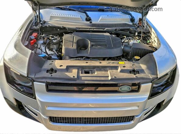 SALEPERU0M2041722 2021 LAND ROVER DEFENDER Silver Vista del salpicadero