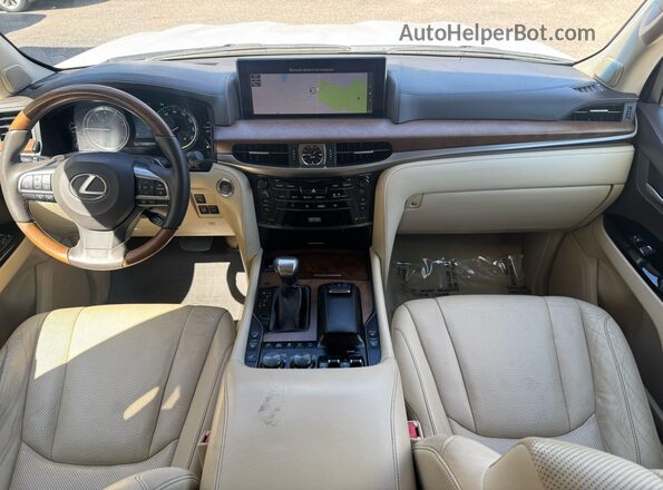 JTJHY7AX0G4198272 2016 LEXUS LX570 White 