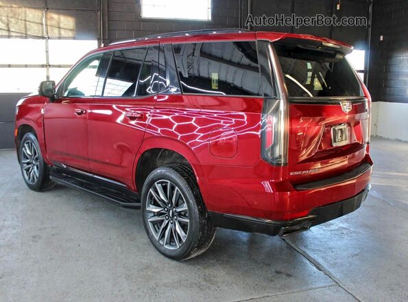 1GYS4EKL0PR338399 2023 CADILLAC ESCALADE Red Front view