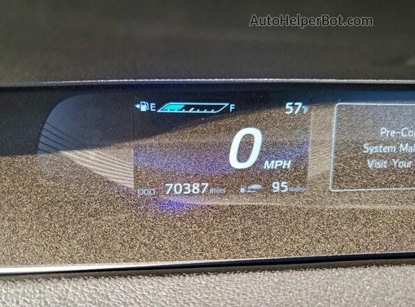 JTDBVRBD5GA000398 2016 TOYOTA MIRAI Black Հետևի նստատեղերի տեսք