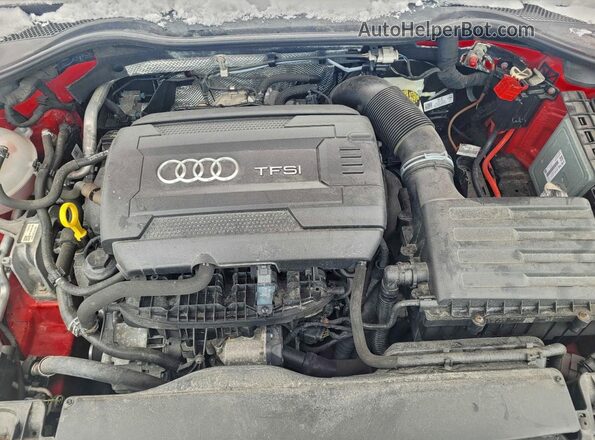 TRUT5CFV1G1025499 2016 AUDI TT Red Vista del salpicadero