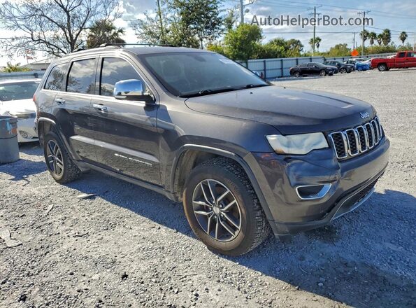 1C4RJEBG4HC943272 2017 JEEP GRAND CHER Gray Przód prawy