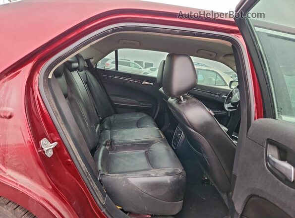 2C3CCAAG6MH515791 2021 CHRYSLER 300 Burgundy Вид задньої частини салону