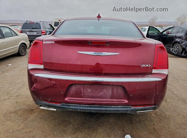 2C3CCAAG6MH515791 2021 CHRYSLER 300 Burgundy Вид салону спереду