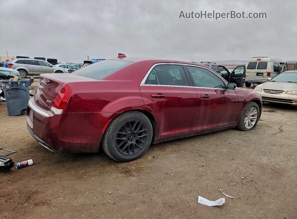 2C3CCAAG6MH515791 2021 CHRYSLER 300 Burgundy Задня права чверть