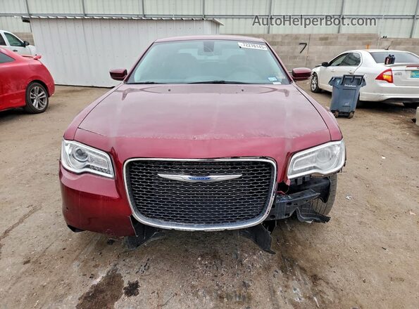 2C3CCAAG6MH515791 2021 CHRYSLER 300 Burgundy Вид спереду