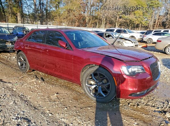 2C3CCABG1PH565615 2023 CHRYSLER 300 Бордовый Передняя правая четверть