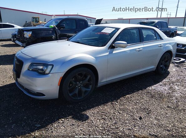 2C3CCABG6MH595785 2021 CHRYSLER 300 Silver Առջևի ձախ երեք քառորդ տեսարան