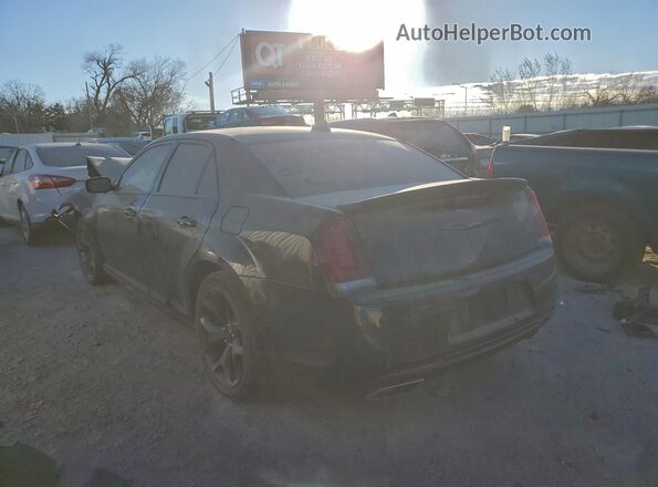 2C3CCABG8NH186981 2022 CHRYSLER 300 Черный Задняя левая четверть