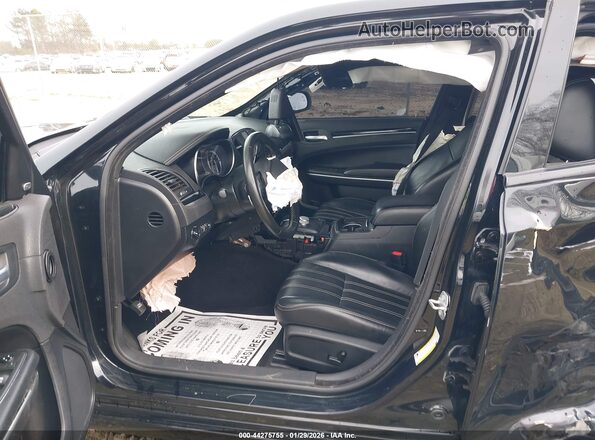 2C3CCABG9MH549707 2021 CHRYSLER 300 Черный Вид салона спереди