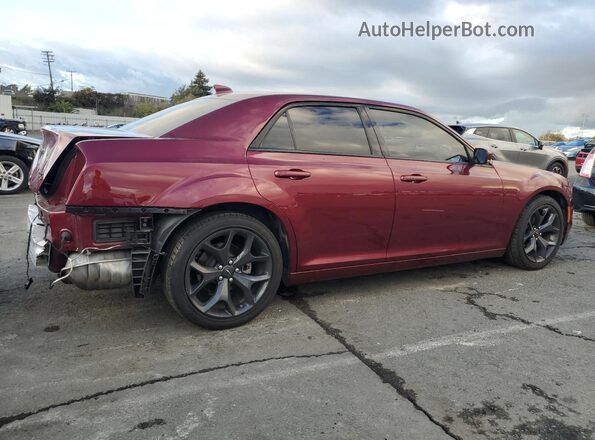 2C3CCABG9PH676641 2023 CHRYSLER 300 Burgundy Задня права чверть