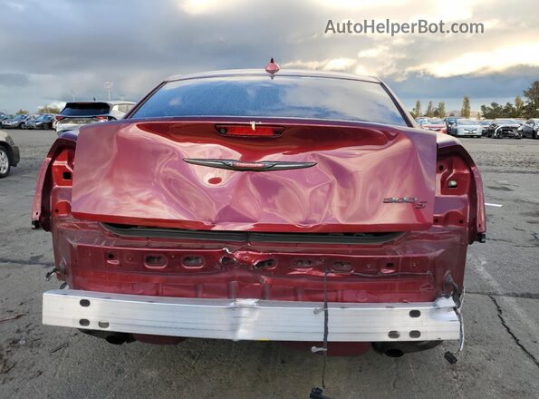 2C3CCABG9PH676641 2023 CHRYSLER 300 Burgundy Вид ззаду