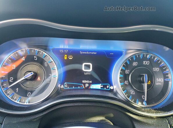 2C3CCADG2PH552269 2023 CHRYSLER 300 Черный Вид щитка приборов