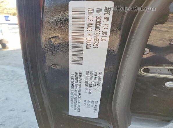 2C3CCADG2PH552269 2023 CHRYSLER 300 Черный Вид наклейки с VIN-кодом