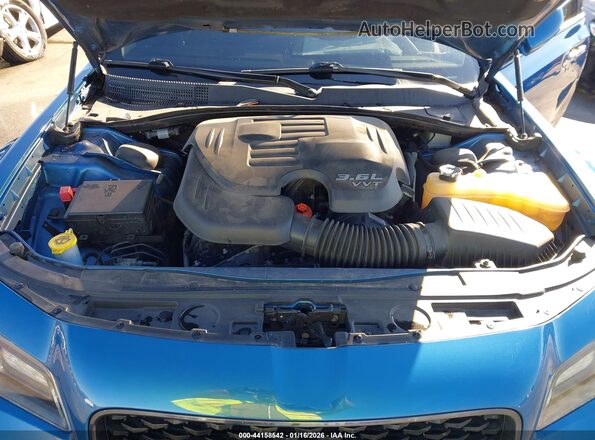 2C3CCADG8NH221872 2022 CHRYSLER 300 Blue Հետևի տեսք