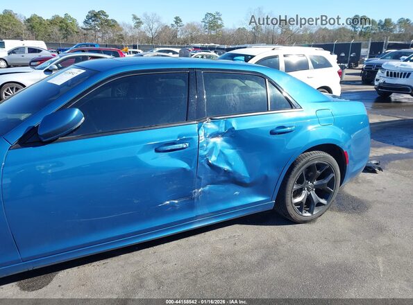 2C3CCADG8NH221872 2022 CHRYSLER 300 Blue Դիմացի տեսք