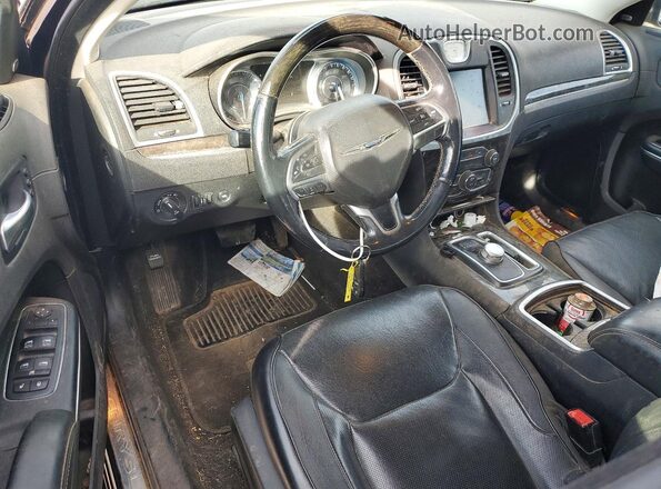 2C3CCAEG3GH190032 2016 CHRYSLER 300 Black Dashboard view