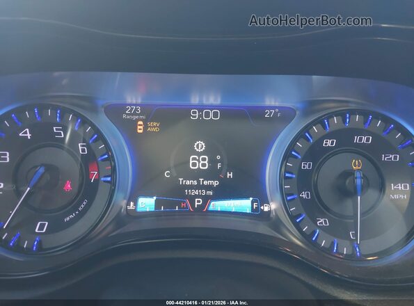 2C3CCAGGXGH298693 2016 CHRYSLER 300 Черный Вид задних сидений